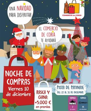 El próximo viernes se celebra en la ciudad la 'Noche de Compras'