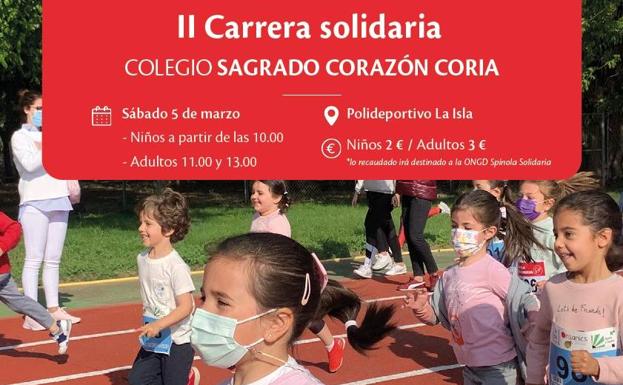 El Colegio Sagrado Corazón organiza su II Carrera Solidaria