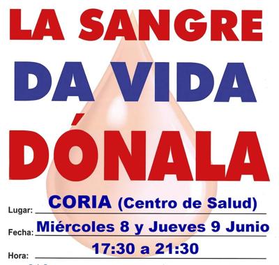 Habrá dos colectas de sangre ante la llegada de San Juan