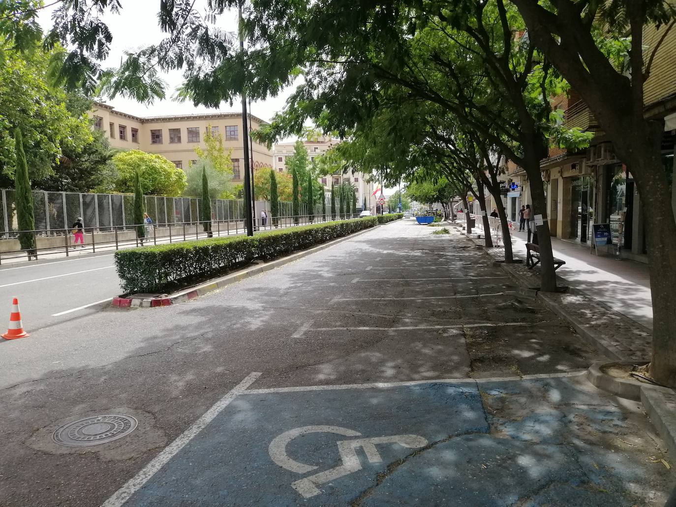 Comienzan los trabajos de reforma de la avenida Virgen de Argeme