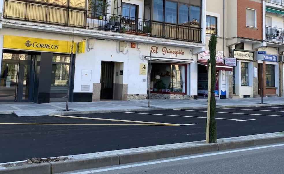 Finalizan los trabajos de mejora de la avenida Virgen de Argeme