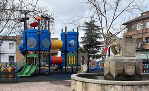 Parque infantil de la plaza de Granadilla. 