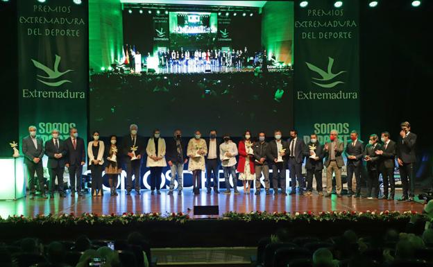 Extremadura premia en Don Benito a sus mejores deportistas de 2019