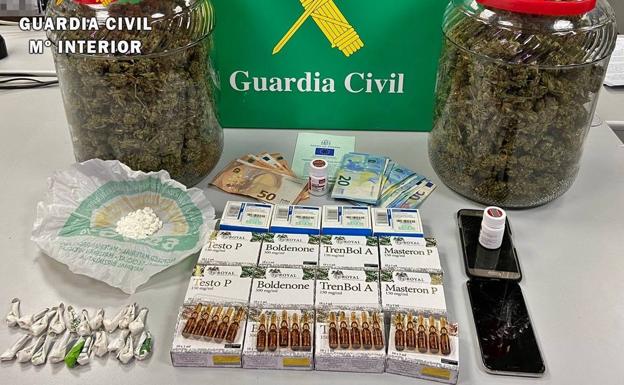 La Guardia Civil detiene a un traficante de drogas por un delito contra la salud pública