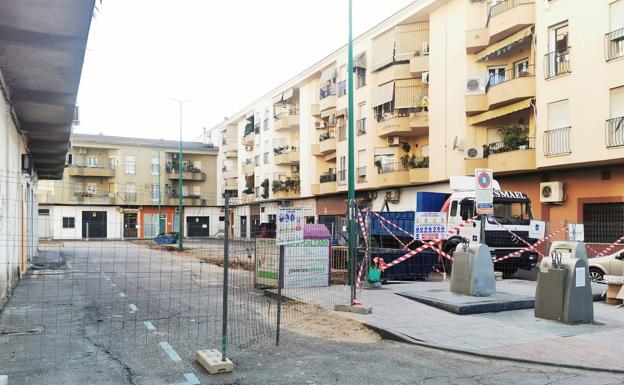 Comienza la reforma de la plaza de Berlín y la calle Alemania