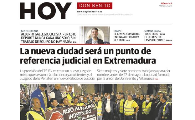 Ya está en la calle el quinto número del Hiperlocal HOY Don Benito