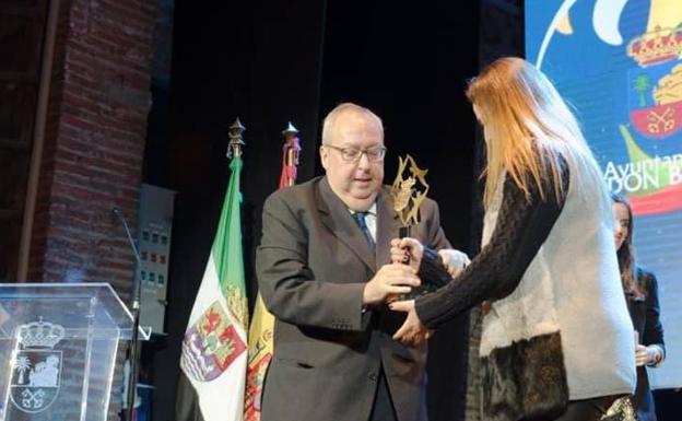 En el año 2018 recibió en Don Benito el Premio Alabán del Deporte. /HOY
