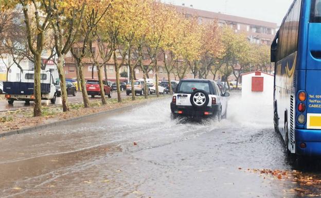 La borrasca Efraín deja agua, pero sin incidencias relevantes en Don Benito