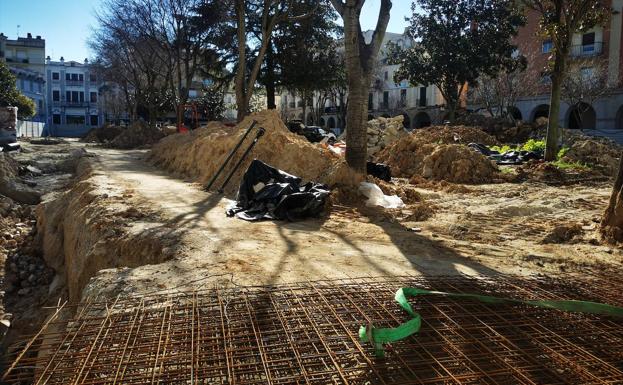 Urbanismo descarta problemas en la obra de la plaza de España