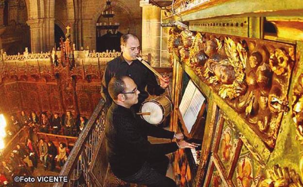 Este sábado concierto de órgano, tamboril y gaita en el templo de Santa María