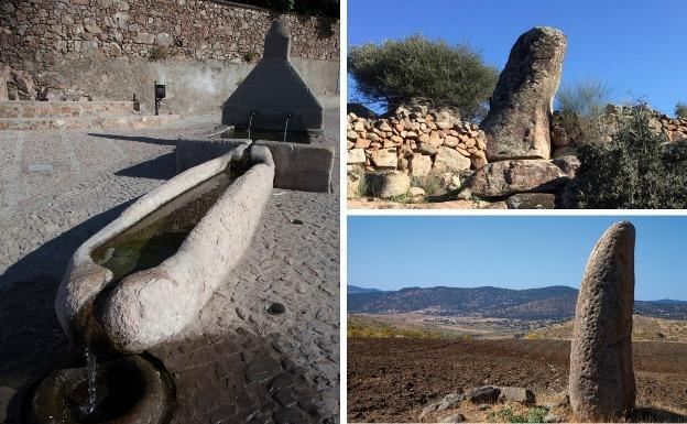 Inician la declaración de los menhires del Ardila como Bien de Interés Cultural