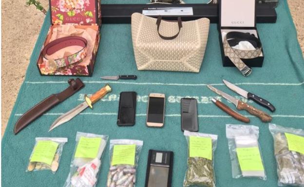 Una operación de la Guardia Civil y Policía Local de Fregenal se salda con la aprehensión de medio kilo de droga
