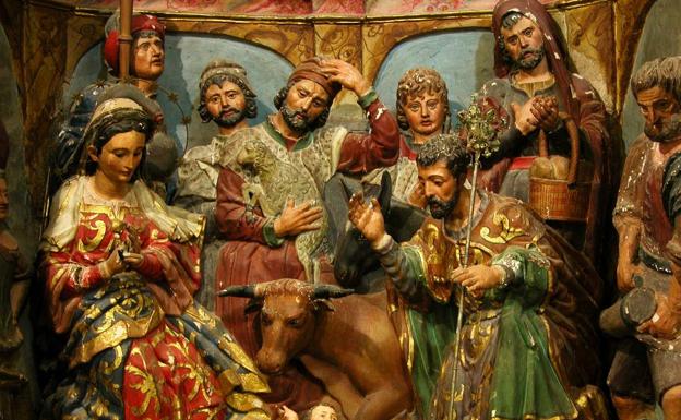 Misa de Navidad en el templo de Santa Catalina a la una de la tarde
