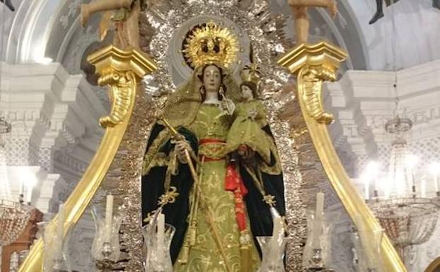 39 niños bautizados en el 2018 se presentaron ante la Patrona