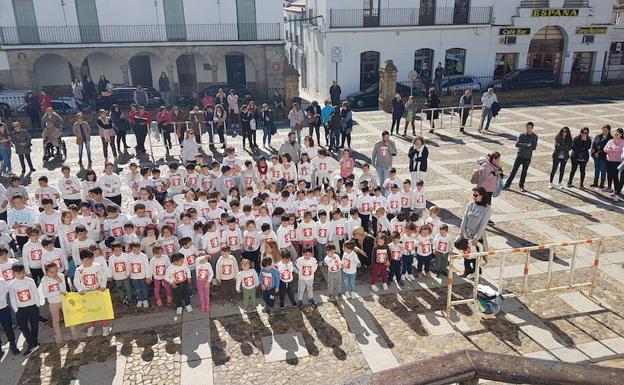 El CEIP Arias Montano celebró el Día de la Paz