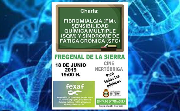 Fregenal recibe una charla sobre fibromialgia