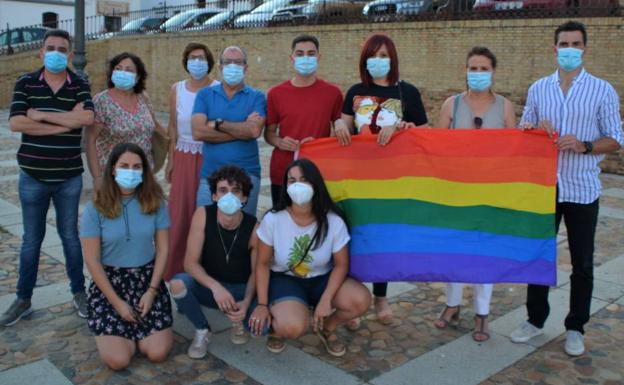 El PSOE local también celebró el Orgullo LGTBI