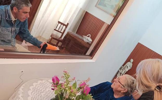 La sala de visitas del Hogar de Mayores San Blas ya está en funcionamiento