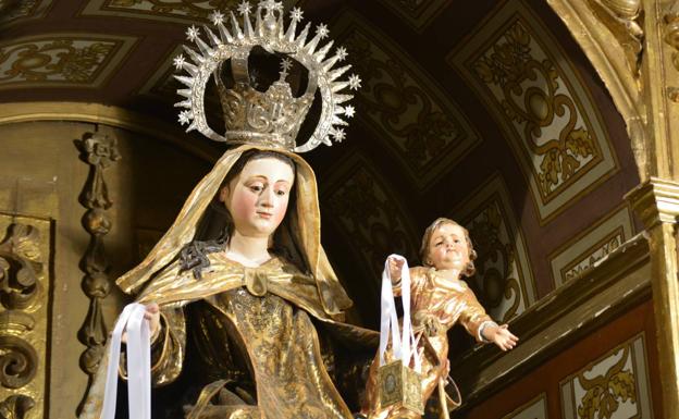 La parroquia celebra el triduo a la Virgen del Carmen