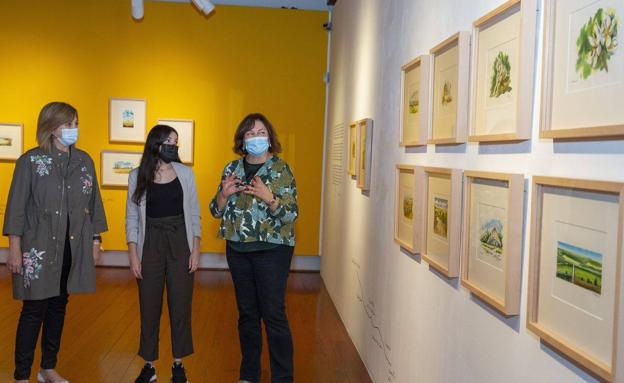 Alicia Aradilla protagoniza la exposición del año Xacobeo en Santiago