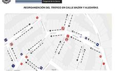 La calle Bazán y sus aledañas se reorganizarán al tráfico