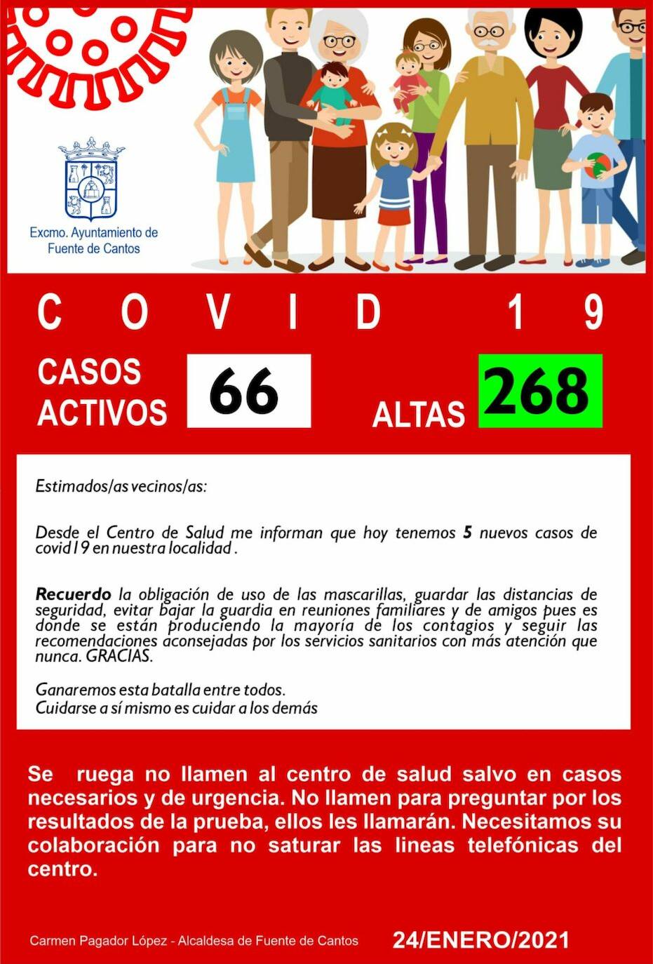 Siguen aumentando los casos en la localidad