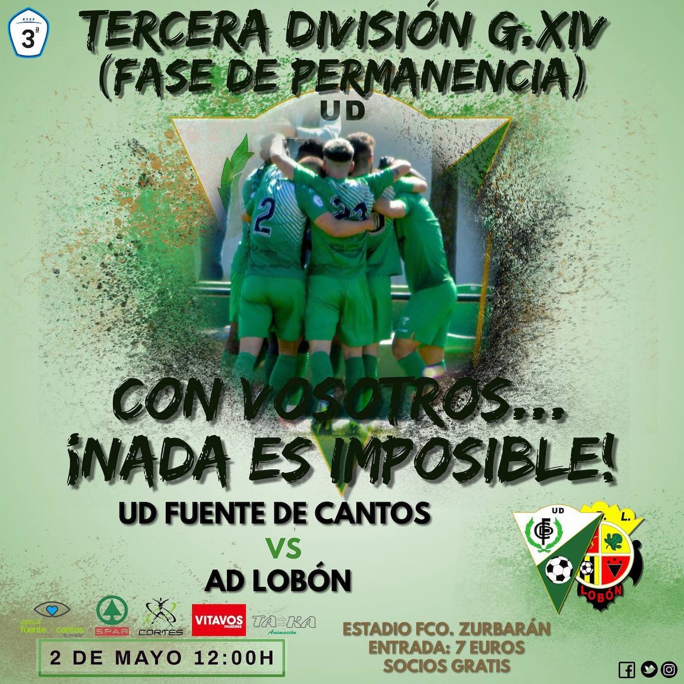 Partido contra el A.D. Lobón