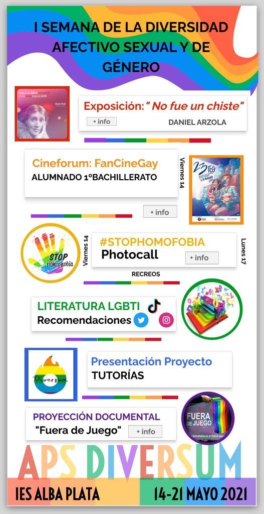 El Alba Plata celebra la I Semana de la Diversidad Afectivo sexual y de género