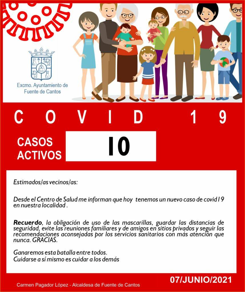 Diez activos en Fuente de Cantos