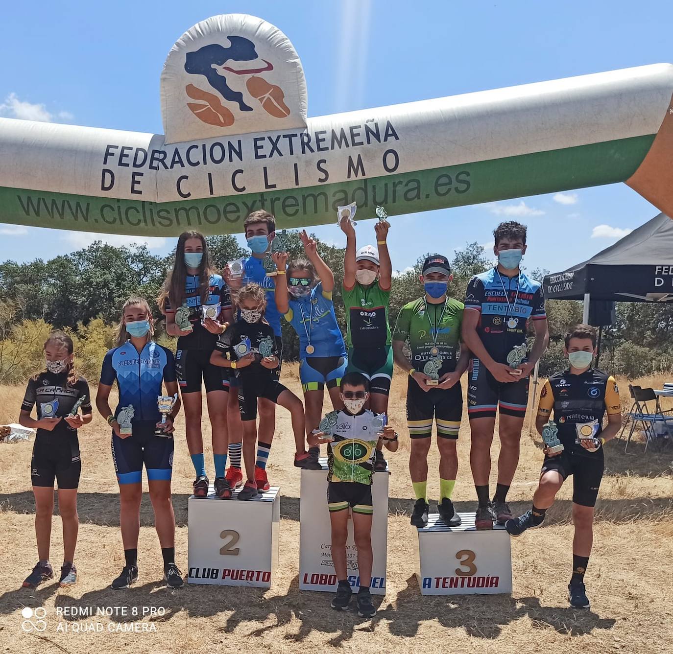 Última competición de la Copa BikeTentudía