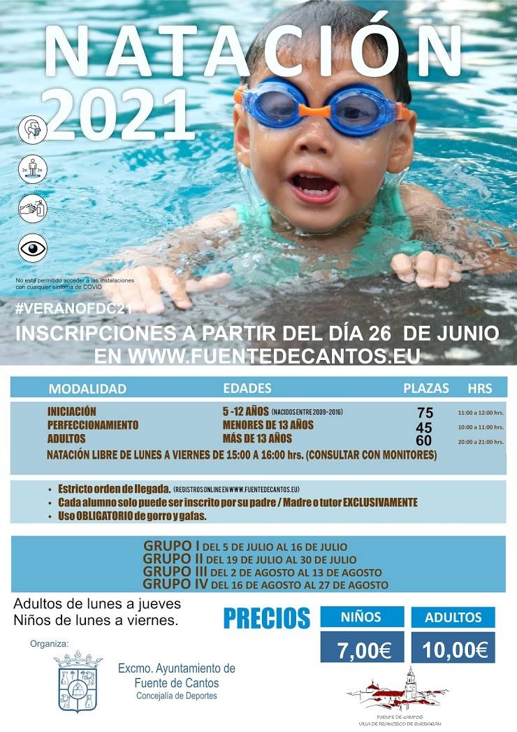 Cursos de natación