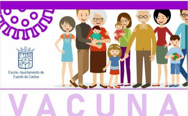 Vacunación en Fuente de Cantos desde las 11:45