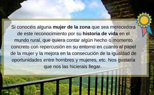 La Mancomunidad de Tentudía busca mujeres para reconocimiento el Día Internacional de las Mujeres Rurales