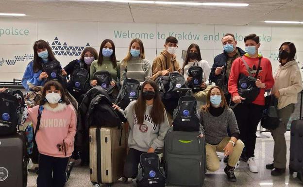 Alumnos de cuarto de ESO del IES Alba Plata viajan a Polonia con el programa Erasmus +