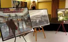 «Centro Comercial» de Rafael Cerdá ganador de la XX edición del Certamen Internacional de Pintura «Zurbarán» de Badalona