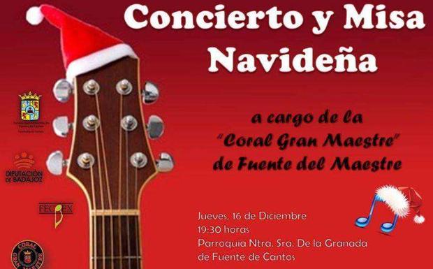 Concierto y misa de Navidad con la coral Gran Maestre