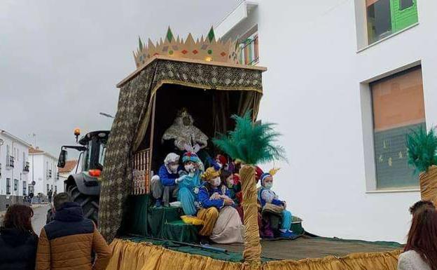 Los Reyes Magos están ya en Fuente de Cantos