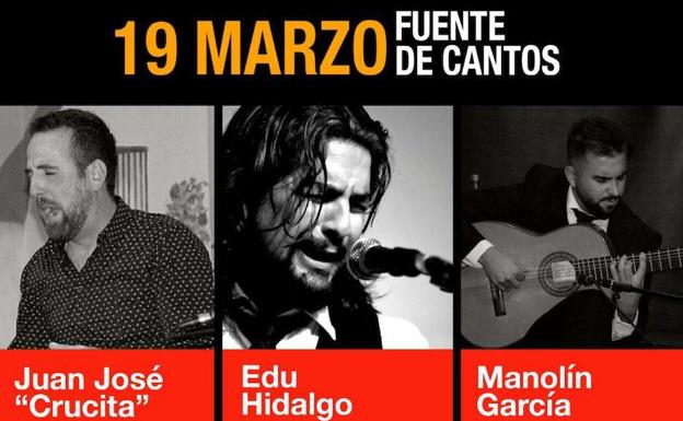 Edu Hidalgo, Crucita y Manolín García el sábado en «Pasión por el Flamenco»