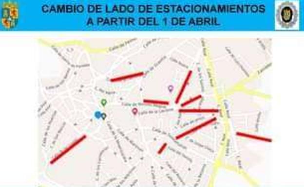 La Policía Local informa del cambio de estacionamiento y la renovación y expedición del DNI