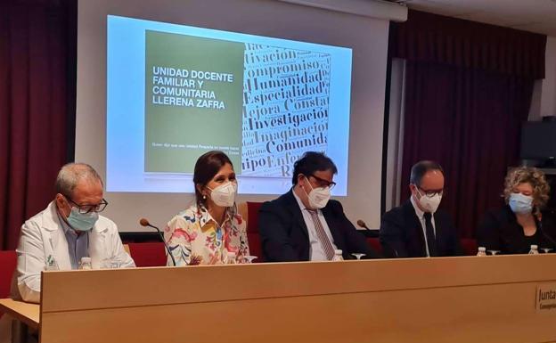 Vergeles señala como apuesta de futuro para el Área de Salud de Llerena-Zafra la nueva Unidad Docente acreditada