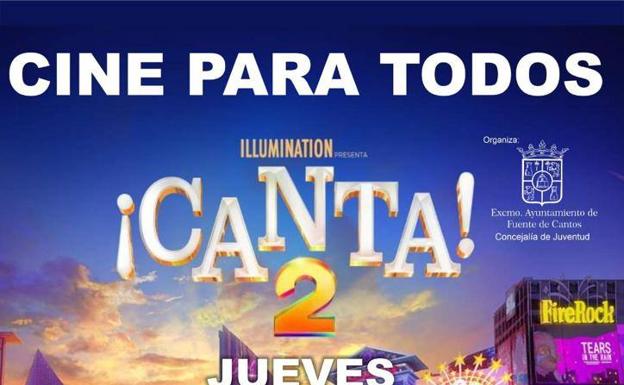Cine para todos a beneficio del AMPA del Colegio de San Francisco Javier con ¡Canta ¡ 2