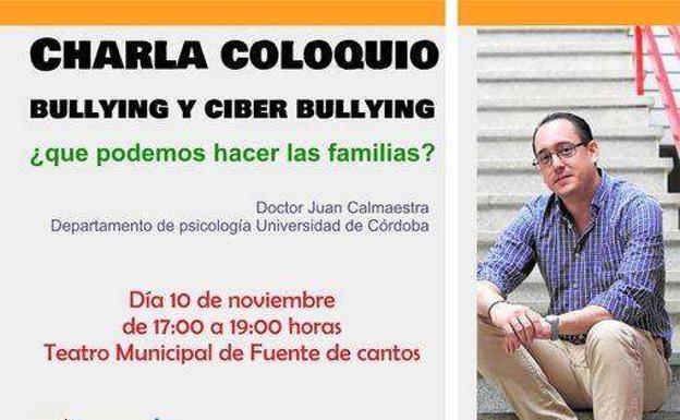 El Dr. Juan Calmaestra ofrece la charla «Bulling y Ciberbulling ¿Qué podemos hacer las familias?»