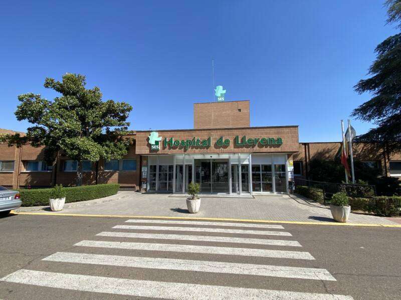 El Área de Salud de Llerena-Zafra tiene dos pacientes ingresados con covid