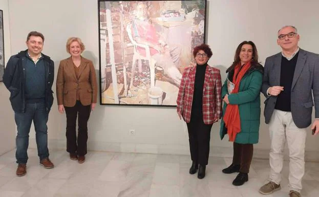 Inaugurada la exposición de las obras finalistas del Premio Internacional de Pintura 'Francisco Zurbarán'