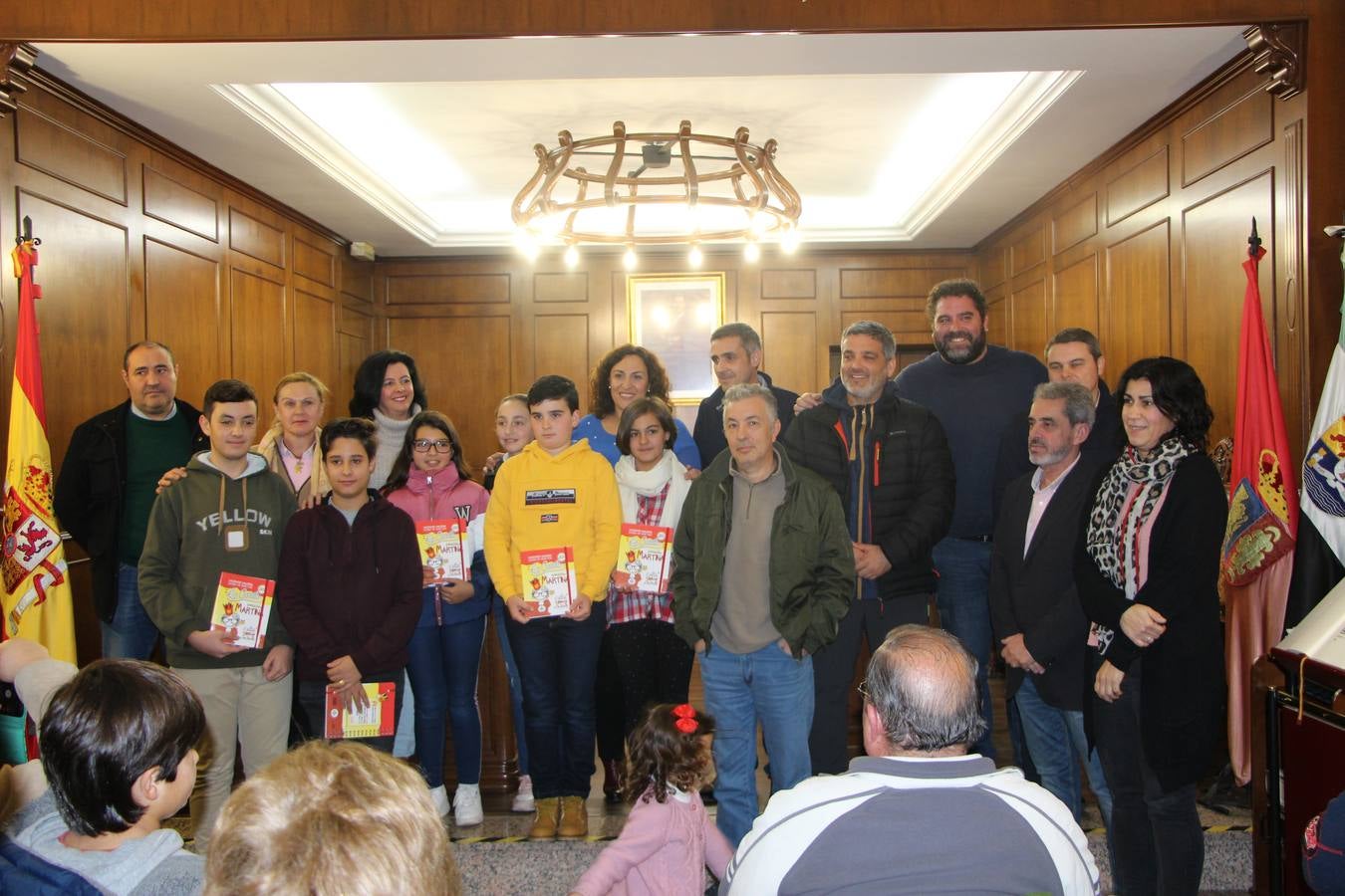 El ayuntamiento celebró el 40 aniversario de la Constitución Española