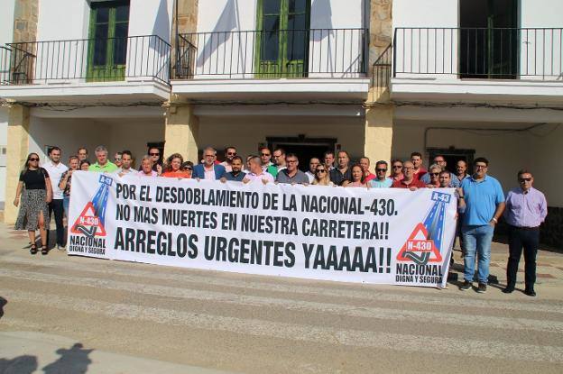 Torrefresneda se une a la movilización de la Plataforma N-430
