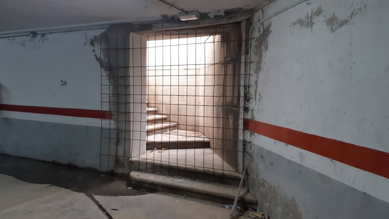 Después de muchos años se reinician las obras del aparcamiento