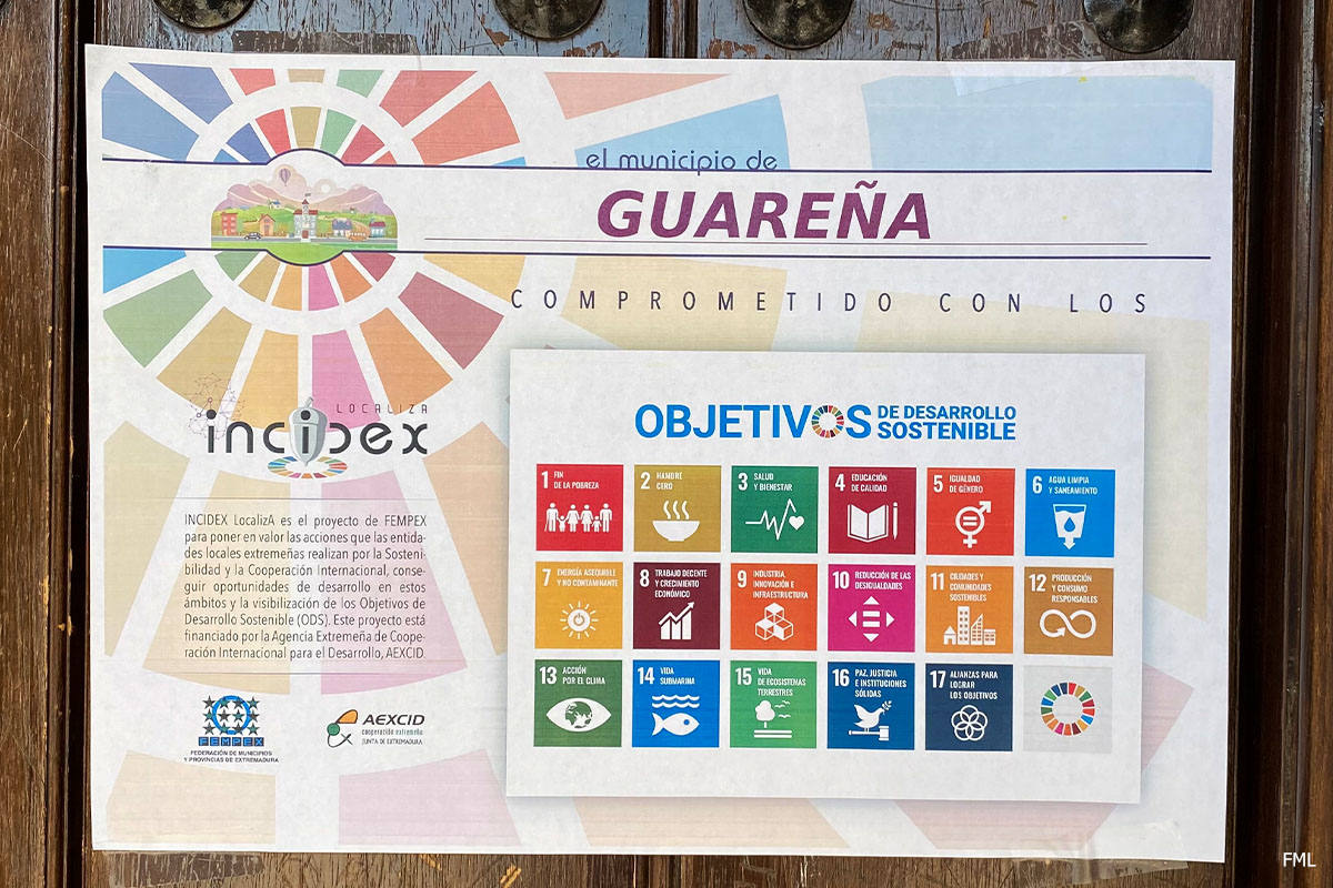 Guareña comprometido con los Objetivos de Desarrollo Sostenible