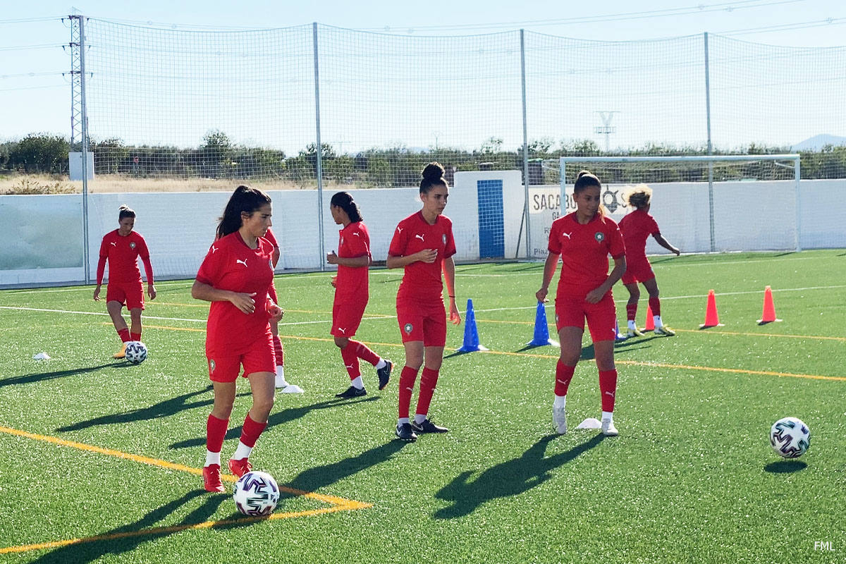 La Noria acoge los entrenamientos de la selección femenina de fútbol de Marruecos