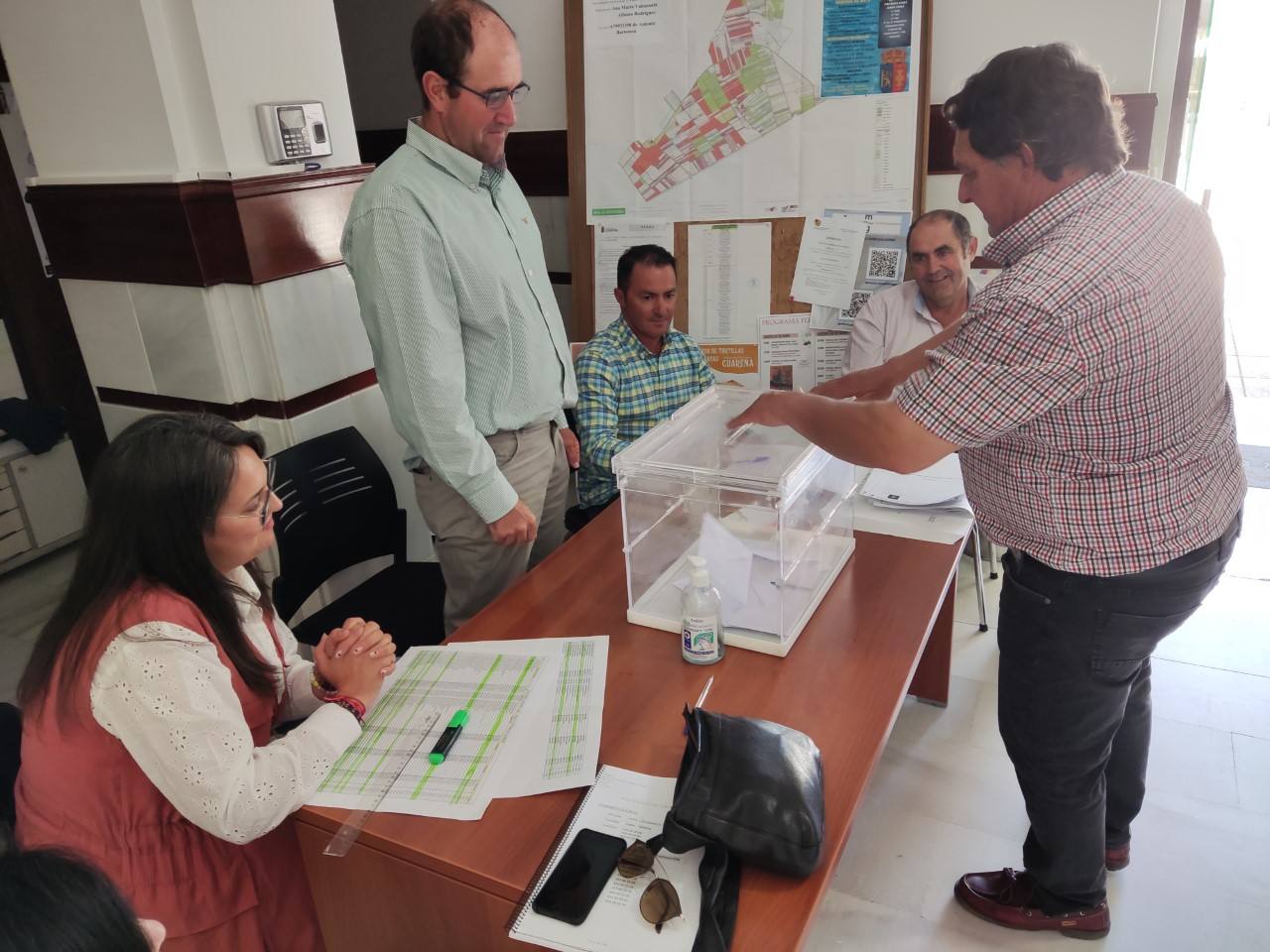 Triple empate en Guareña en las Elecciones al campo